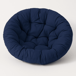 Round Hanging Swing Chair Seat Pad – Thick Soft Cushion For Indoor And Outdoor Use - Comfy Sofa Cover