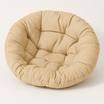 Round Hanging Swing Chair Seat Pad – Thick Soft Cushion For Indoor And Outdoor Use - Comfy Sofa Cover